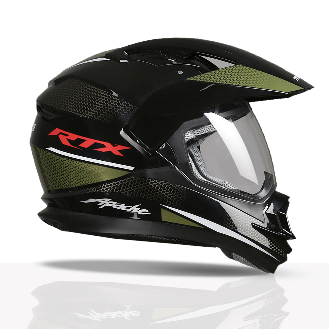 TVS Apache RTX Dual Sports Helmet